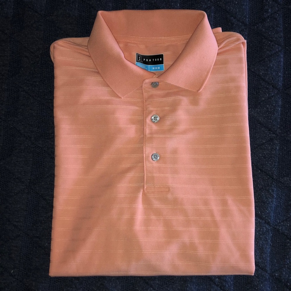 PGA Tour Men’s golf polo short sleeve shirt